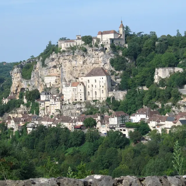 Rocamadour depuis le Belvédère