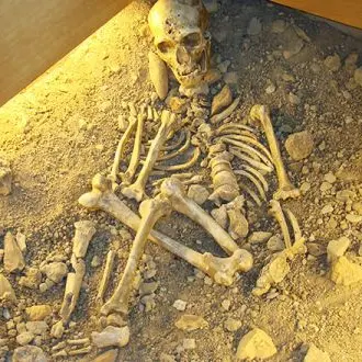 Squelette Neandertal - Site prehistorique de la Chapelle-aux-Saints- Prehistoire - Vallee de la Dordogne - Animation Correze -  Musee de l'Homme de Neandertal-7c852a0f