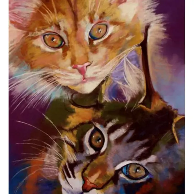 Tableau au pastel