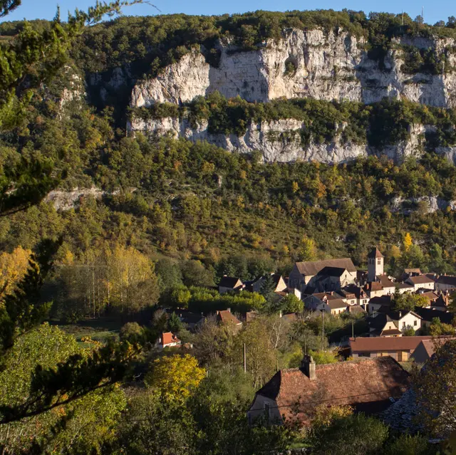 Marcilhac-sur-Célé - Vue sur le Village