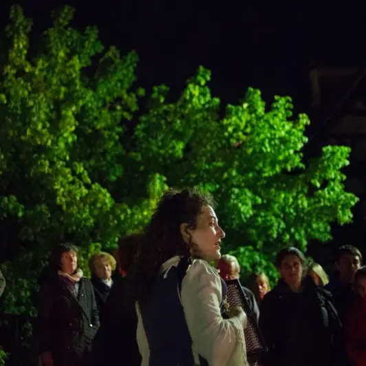 Visite artistique Entrez dans le bal - Sousceyrac  ©Marc Brun