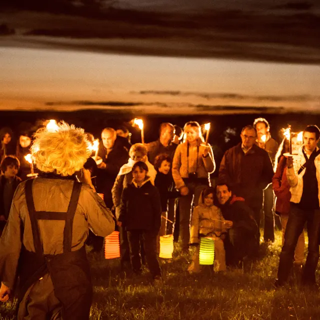 Visite artistique contée - Gramat ©Marc Allenbach 2