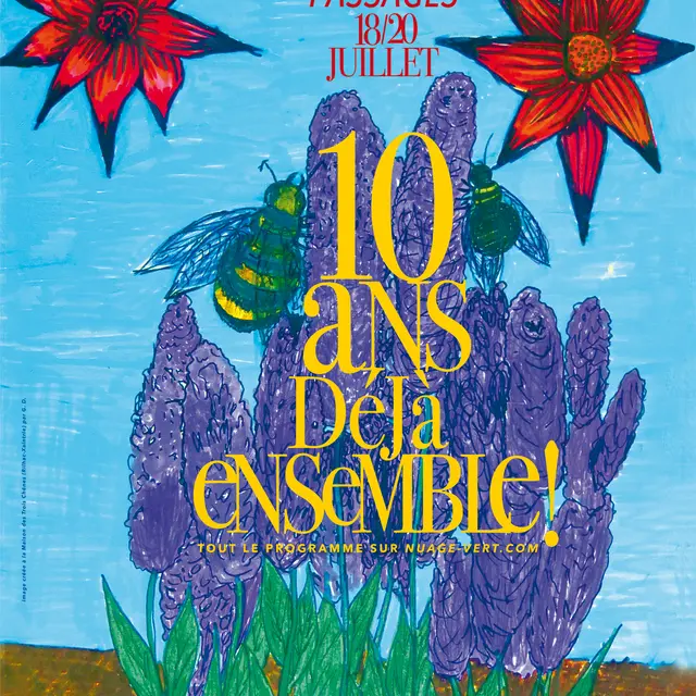 affiche Histoires de Passages les 10 ans 2024