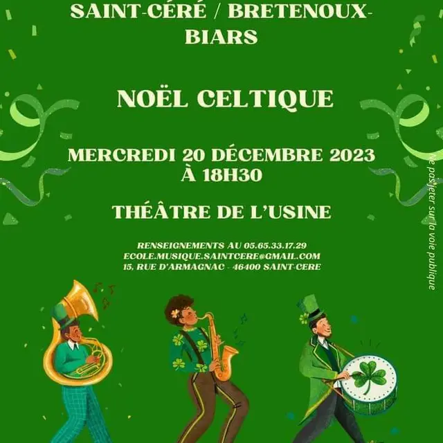 Noel Celtique  Ecole de Musique