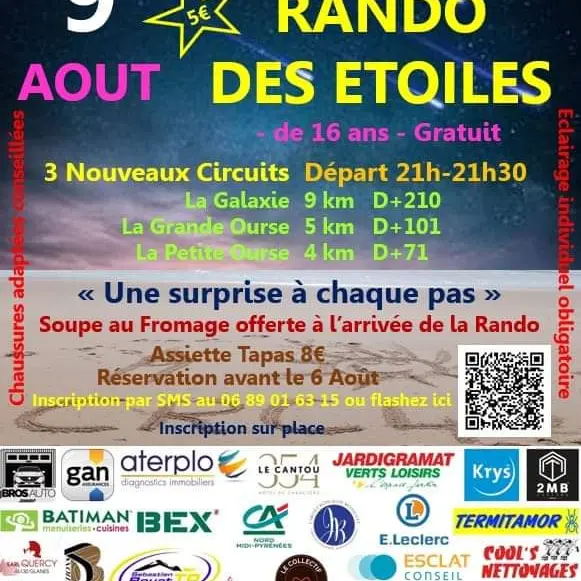 Rando des étoiles 2024