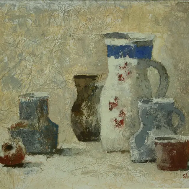 la chambre marbrėe,dėtrempe,43x56cm 24