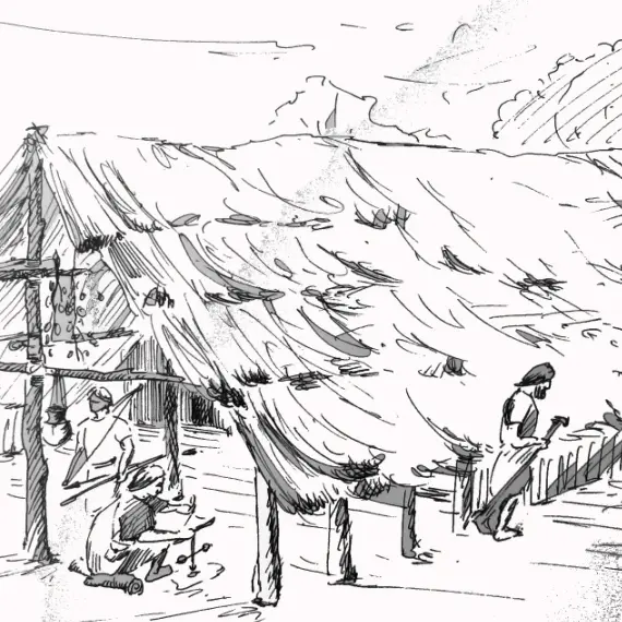 maisonhabitée blanchie