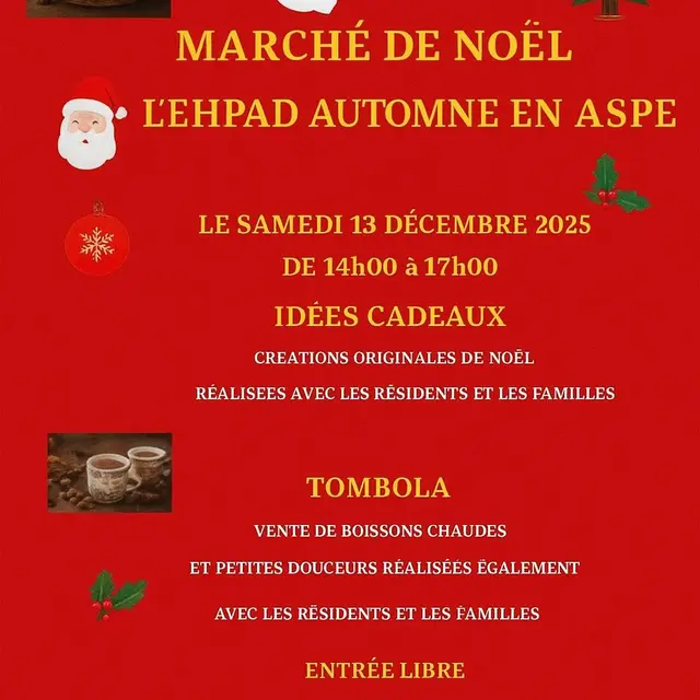 Marché de Noël de l'EHPAD