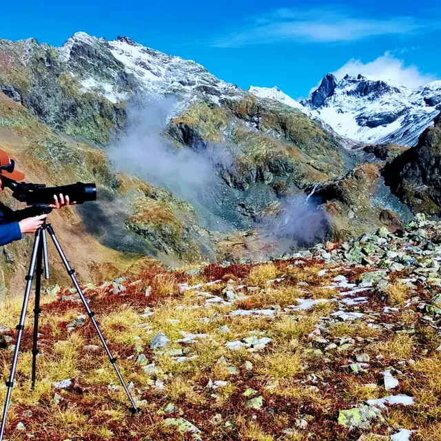 Observation en montagne