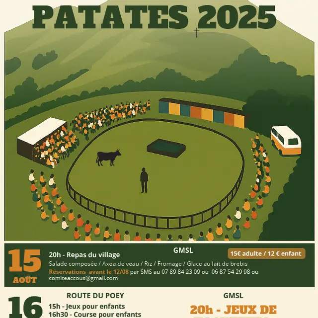 Affiche 2025 - Accous patates