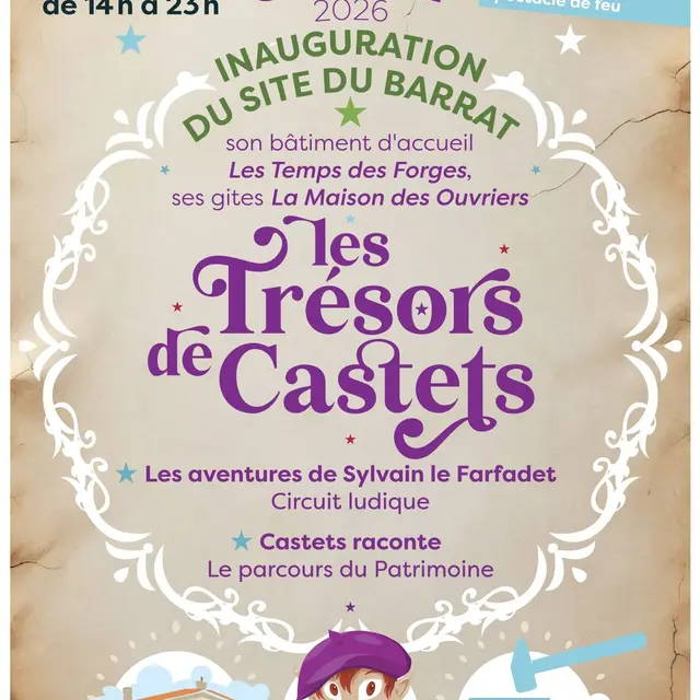 Affiche A4 inauguration