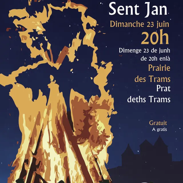 Affiche Feu de la St-Jean24