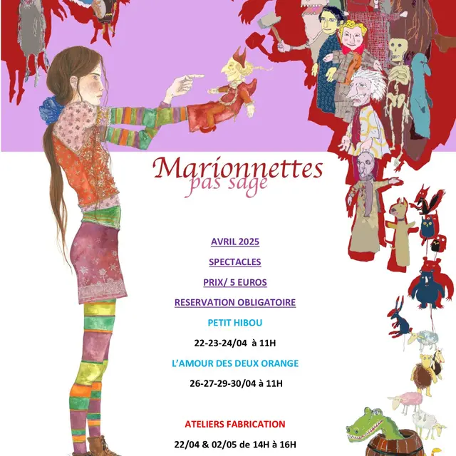 Affiche marionnettes