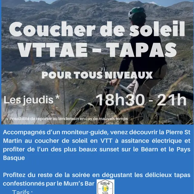 Affiche VTTAE TAPAS
