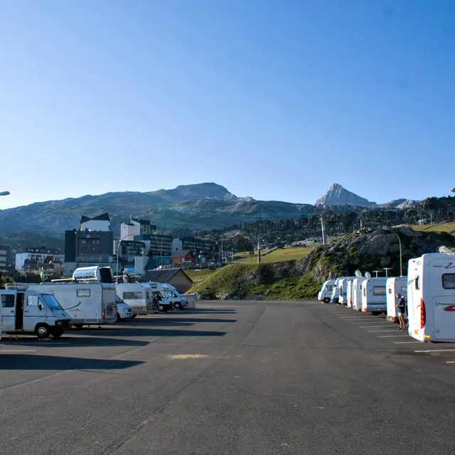 Aire de camping-cars de La Pierre Saint-Martin - Eté