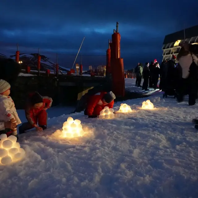 Concours de sculpture sur neige