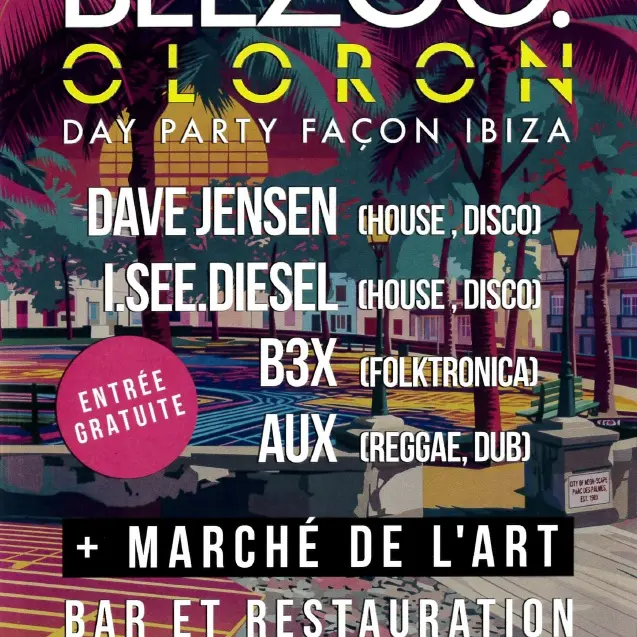 Beezoo Oloron Day Party Façon Ibiza