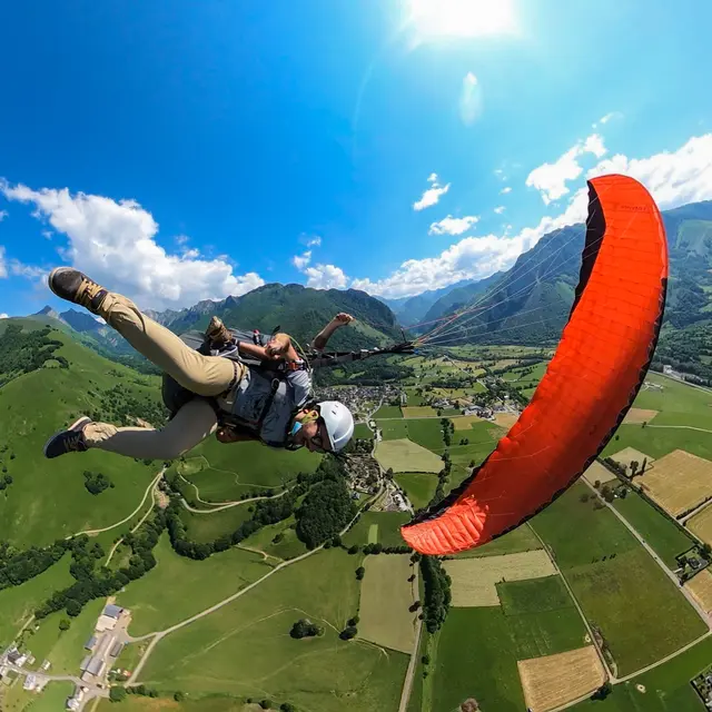 Beta combo sensation avec Ascendance en vallée d'Aspe