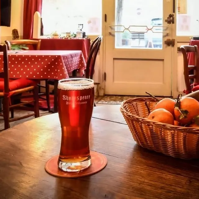 Bières artisanales Shakespeare - biere orange