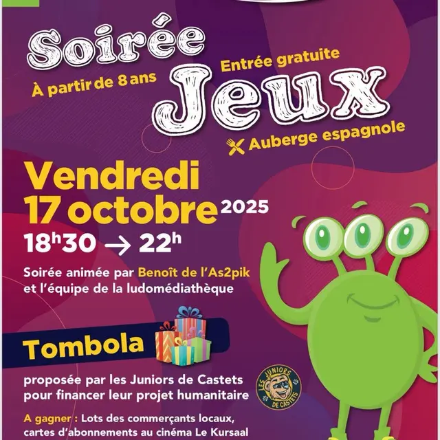 CASTETS-Soirée jeux