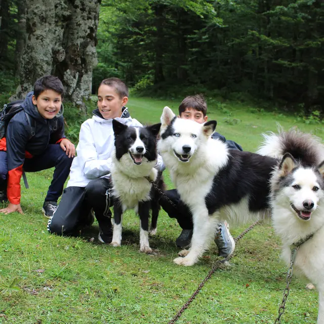 Cani rando espace nordique LPSM ®Tracés sauvages