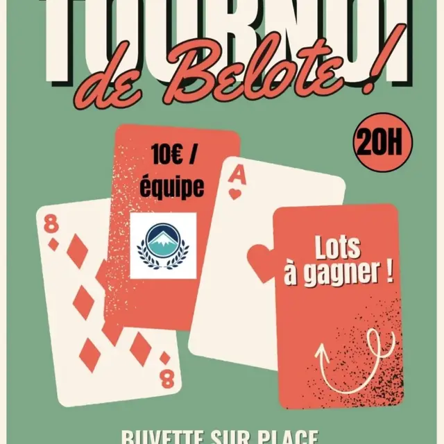 Tournoi de belote Osse