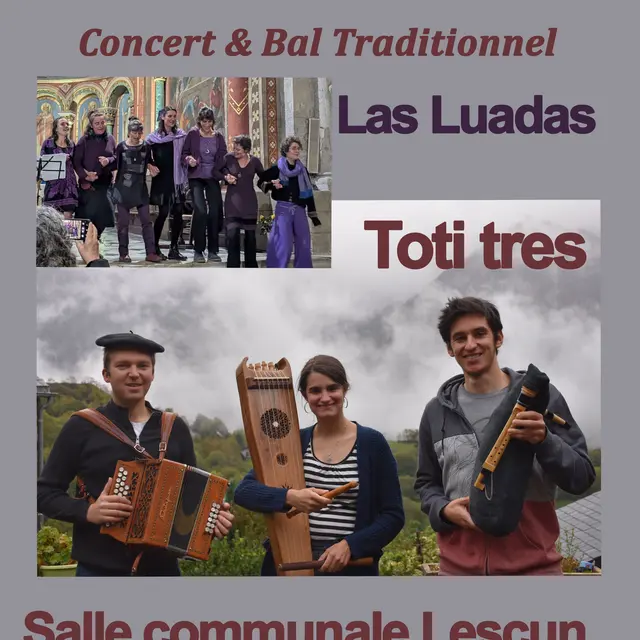 Concert et bal trad Lescun