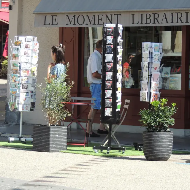 Le moment librairie