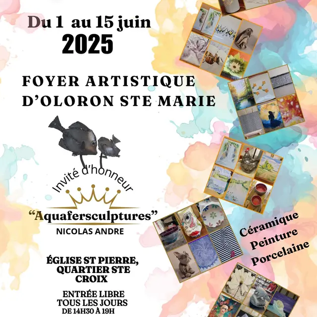 Exposition du foyer artistique