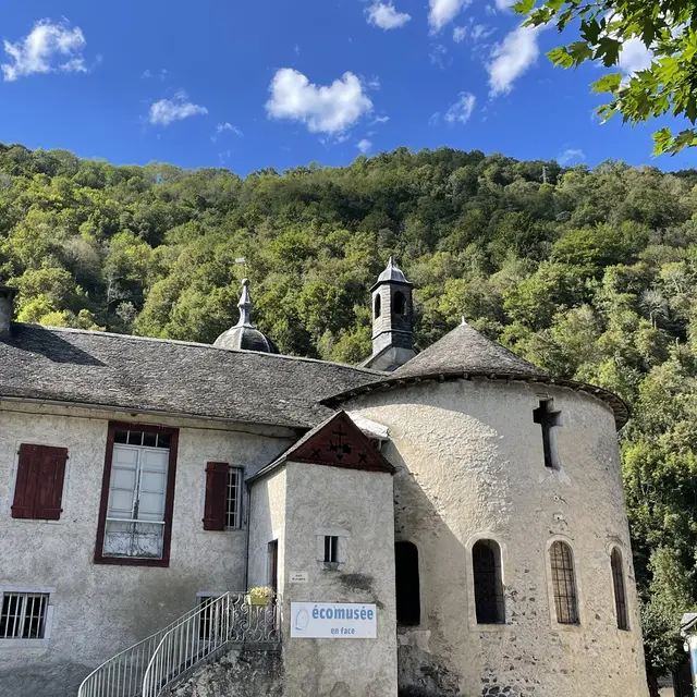 Extérieur église Sarrance - OTHB