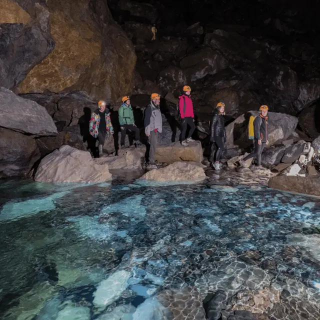 Spéléologie grotte de la Verna - Exploration rivière