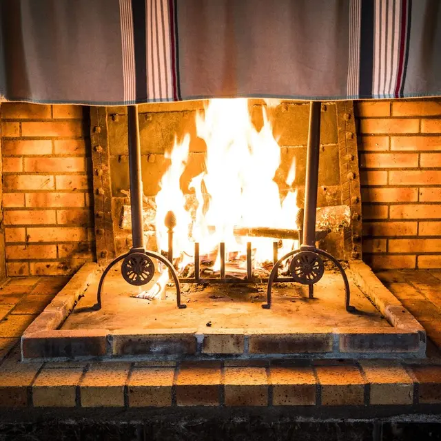 Feu de cheminée