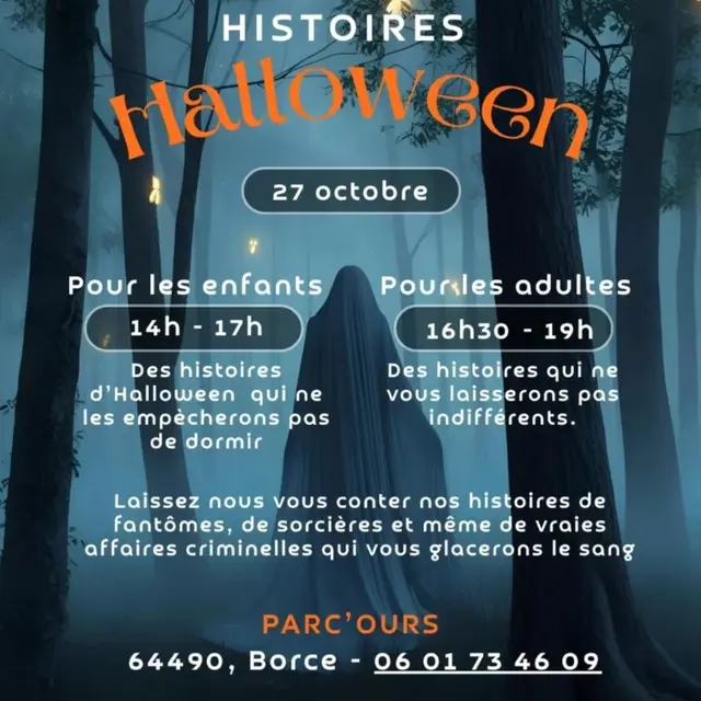 Halloween Parc Ours