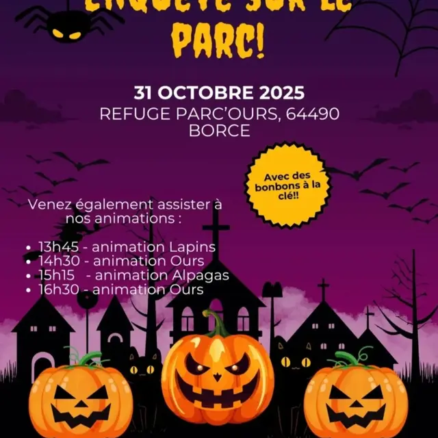 Halloween Parc Ours 2