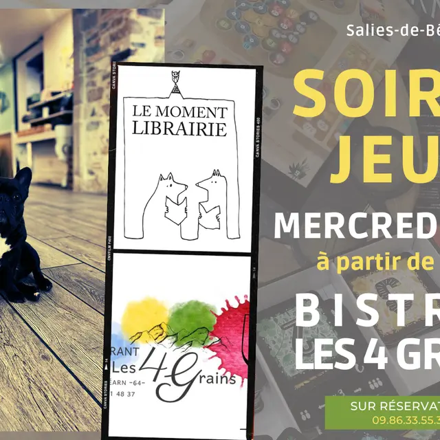 Soirée jeux aux 4 G