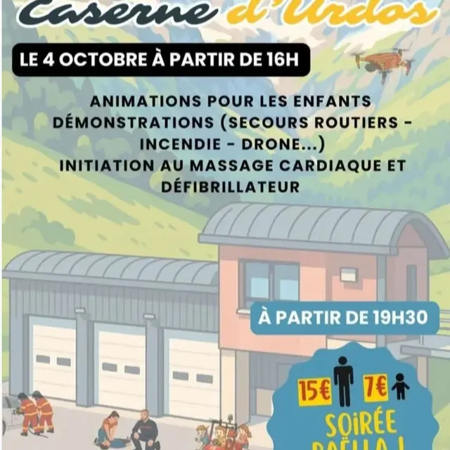 Journée portes ouvertes pompier
