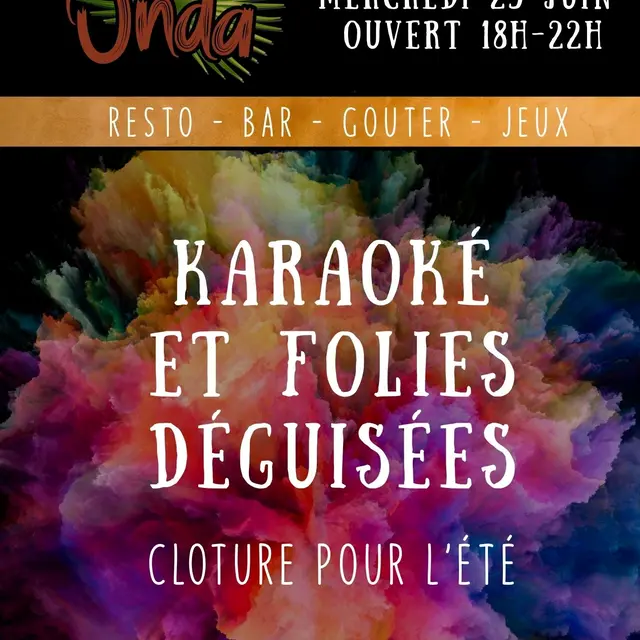 Karaoké et folies déguisées