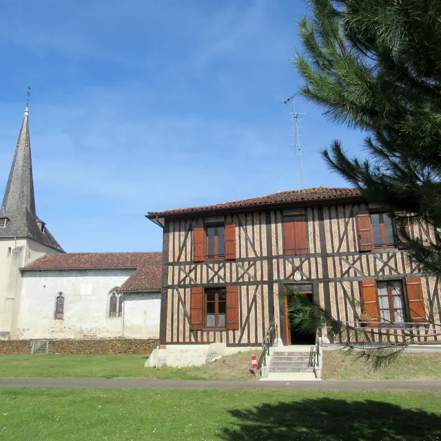 LABRIT Benedicte - LEVIGNACQ - Eglise & presbytere