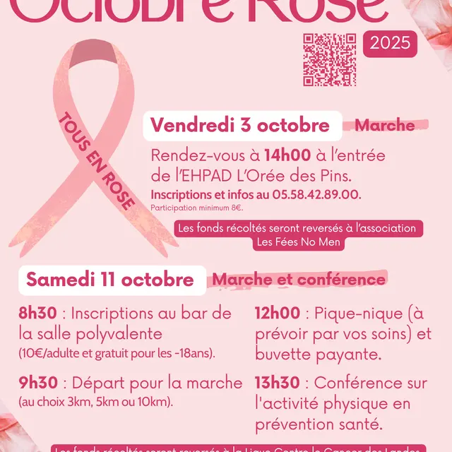 Copie de Affiche programme octobre rose clair - 1