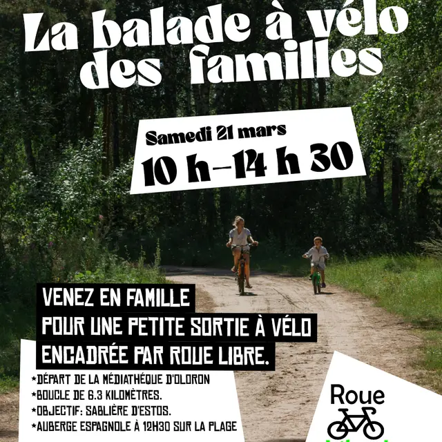 La balade à vélo des familles