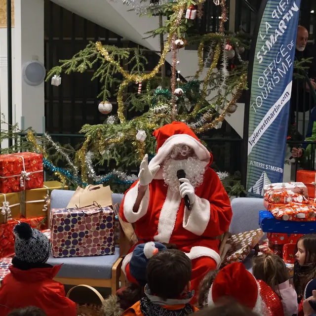 Le Père Noël à La Pierre Saint-Martin