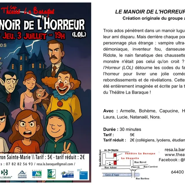 Le manoir de l'horreur