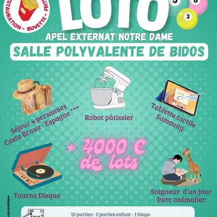 Loto Externat Notre Dame