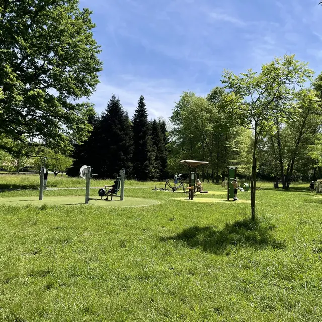 Parcours santé de St-Pée - Espace agres - OLORON SAINTE-MARIE (©OTHB)