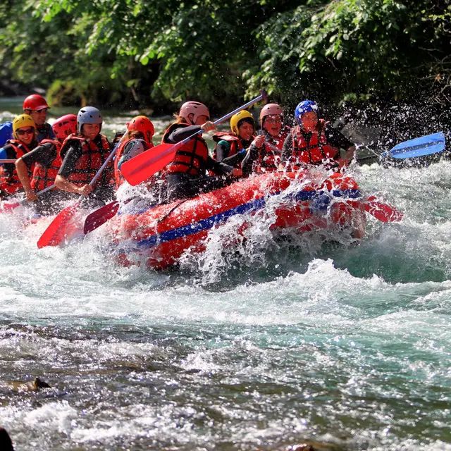 Rafting sur le gave d'Aspe