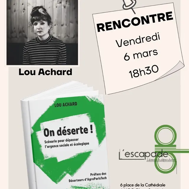 Rencontre littéraire 06.03