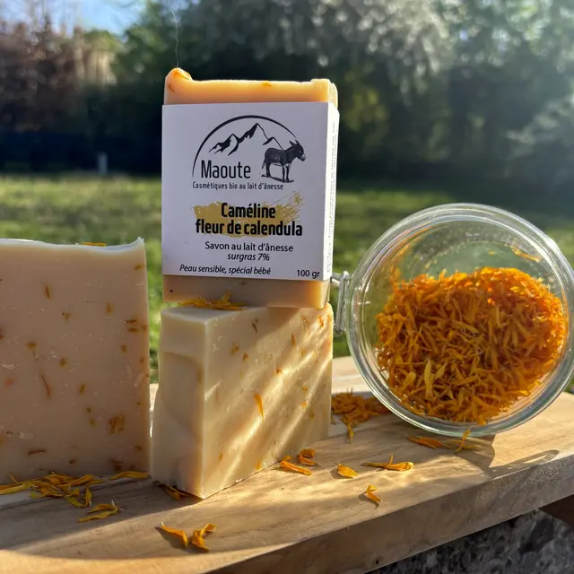 Savonnerie MAOUTE - Savons Calendula - OSSE-EN-ASPE