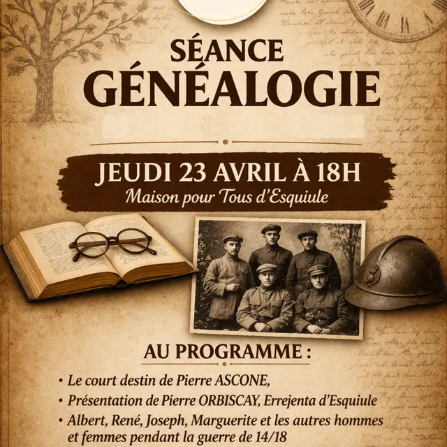 Séance généaologie