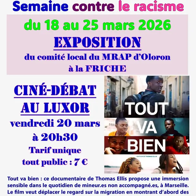 Semaine contre le racisme -Exposition