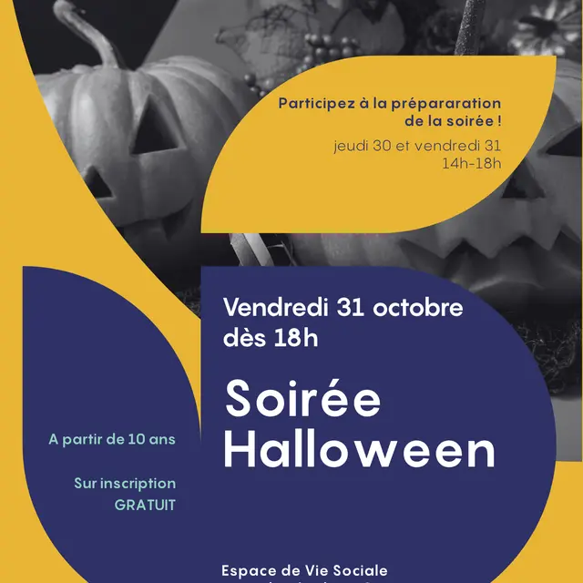soirée halloween 2025